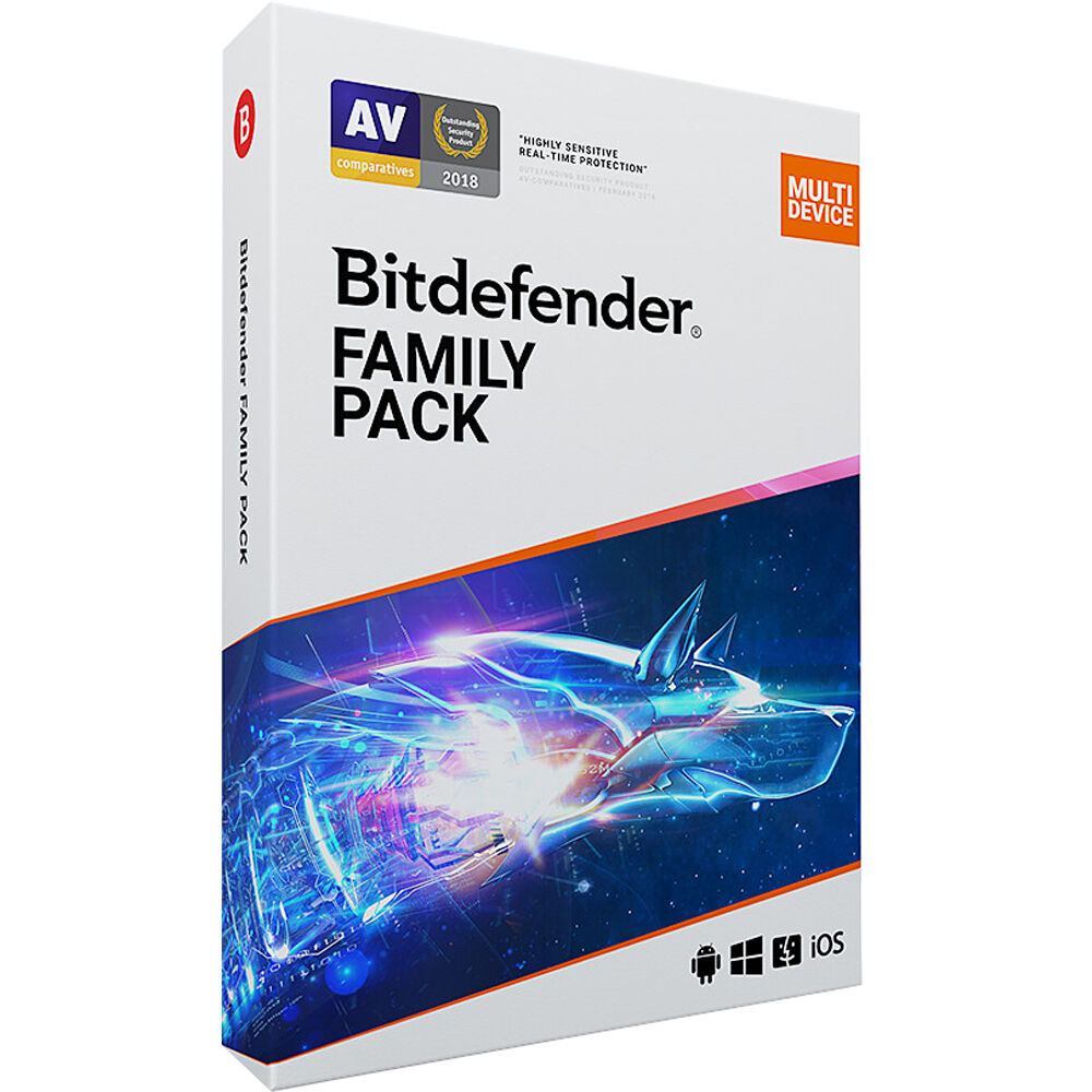 Bitdefender Family Pack 1 Year (15 Devices)